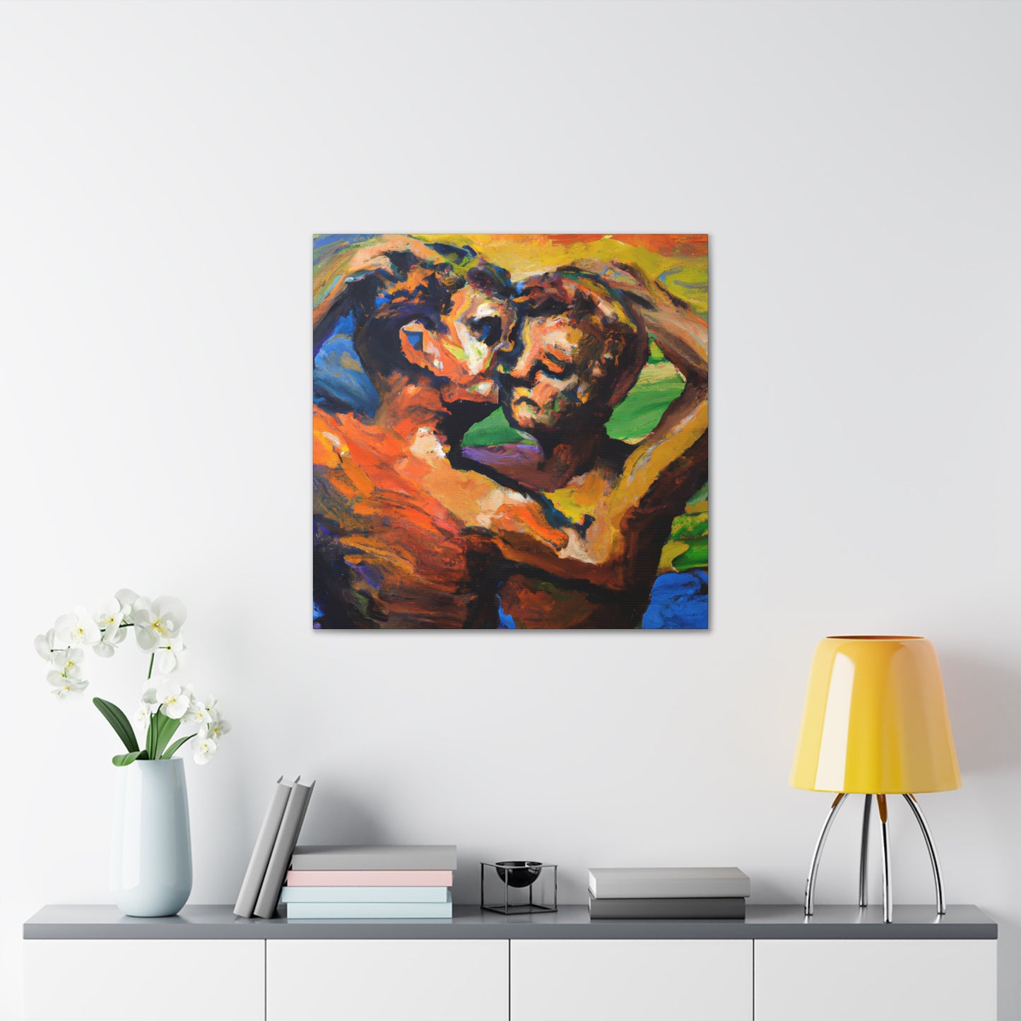 LuminousLark - Gay Couple Wall Art