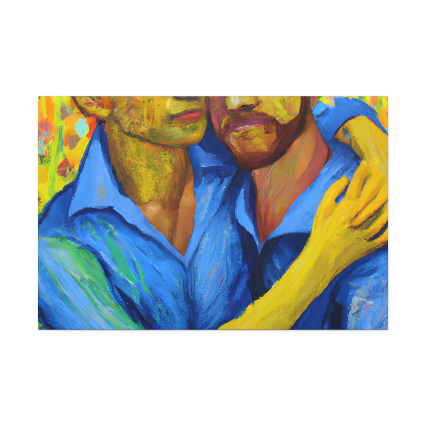 Hilberta - Gay Couple Wall Art