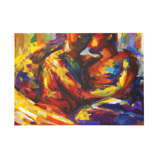 LovestruckLuna - Gay Couple Jigsaw Puzzle