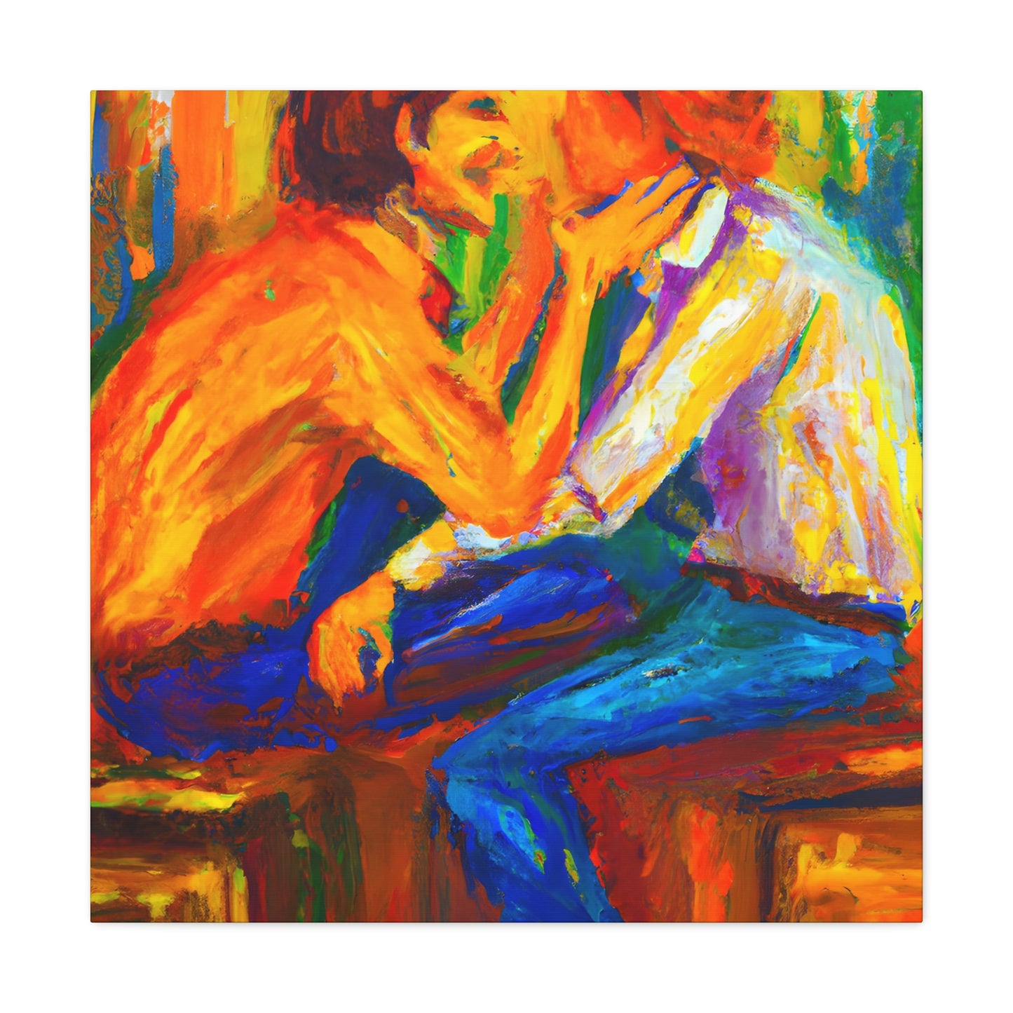 Jacelyn - Gay Love Canvas Art