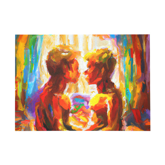 Trey - Gay Love Jigsaw Puzzle