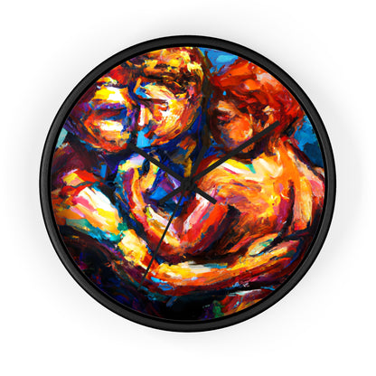 Jaxon - Gay Love Wall Clock