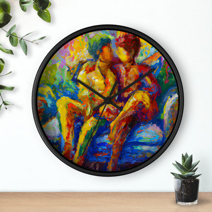 Flynn - Gay Love Wall Clock