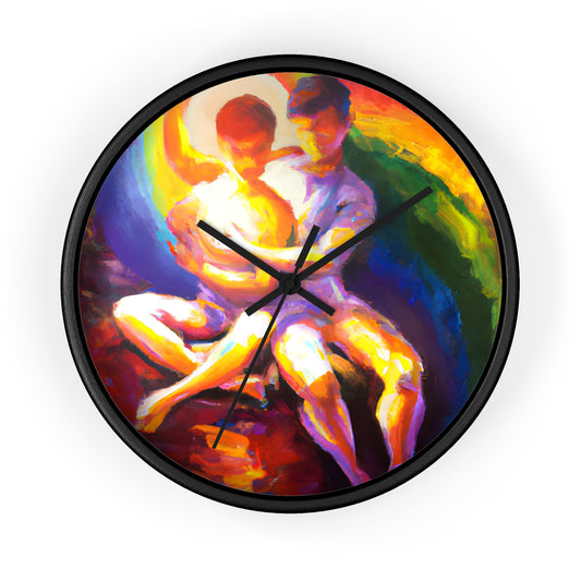 Cayden - Gay Love Wall Clock