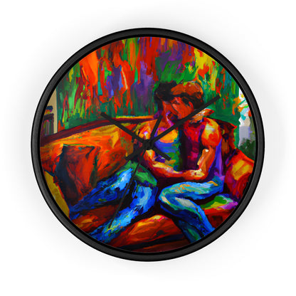 Sidney - Gay Love Wall Clock