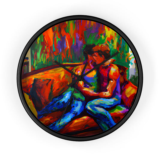 Sidney - Gay Love Wall Clock