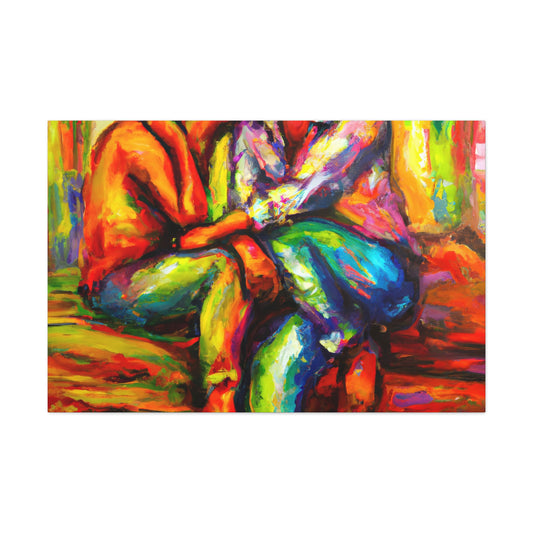 Tyson - Gay Love Canvas Art