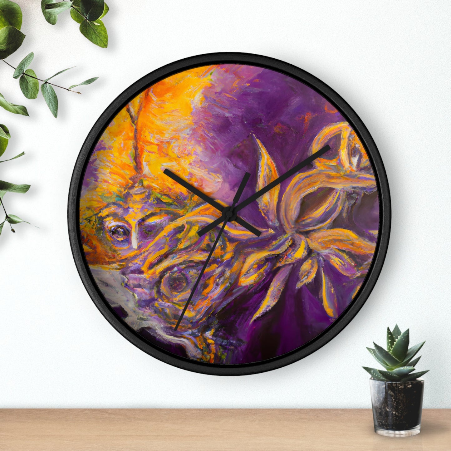 Miguela da Vinci - Gay Hope Wall Clock