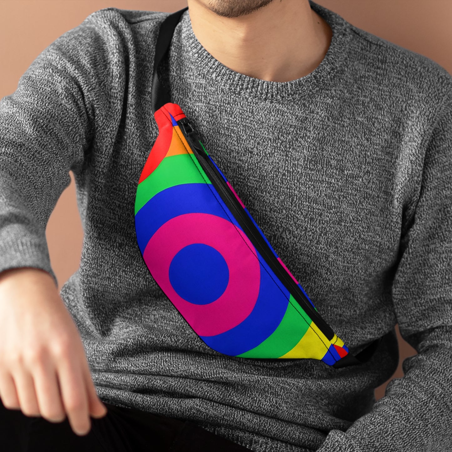 GlamGina - Gay Pride Fanny Pack Belt Bag