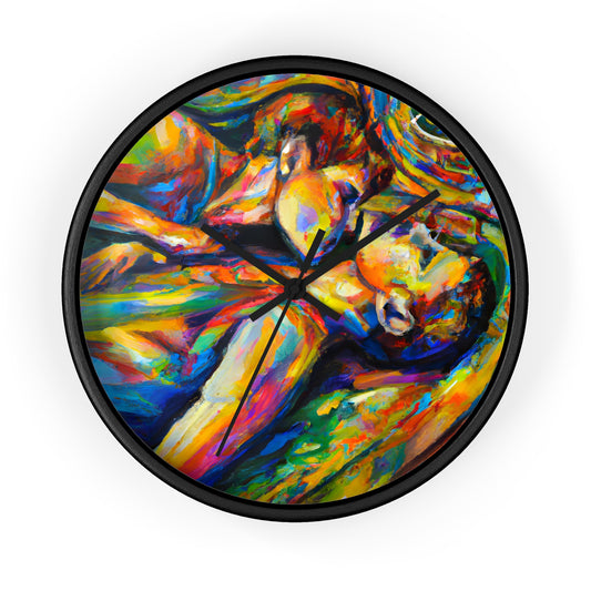 Nick - Gay Love Wall Clock