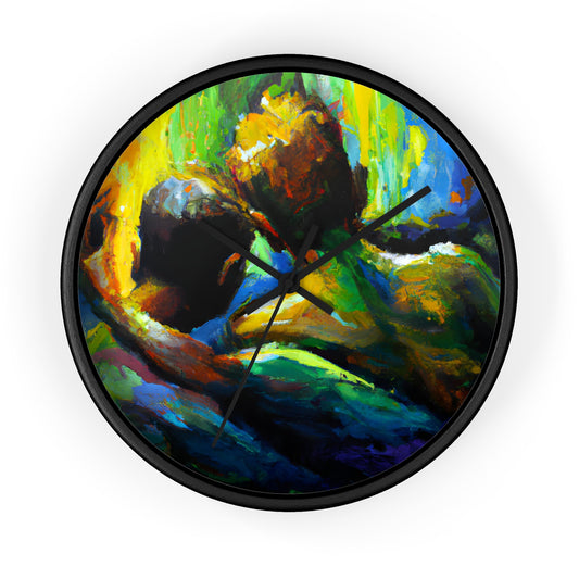 Zacariah - Gay Love Wall Clock