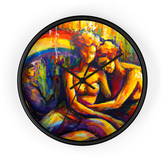 Kieran - Gay Love Wall Clock