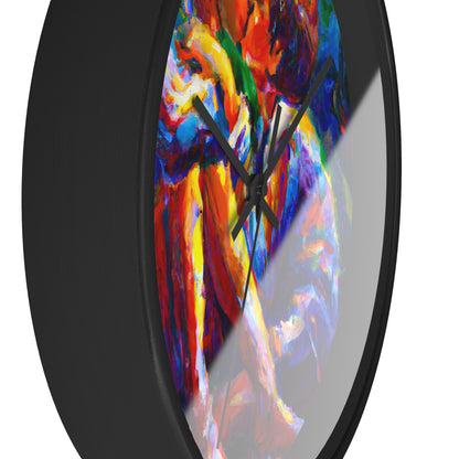 Blaze - Gay Love Wall Clock