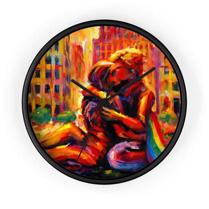 Chance - Gay Love Wall Clock