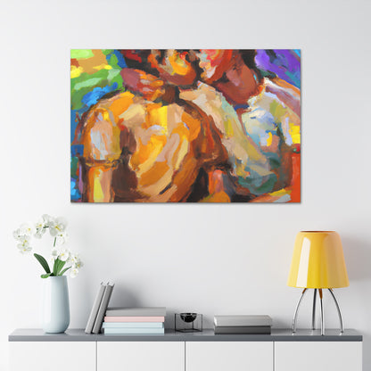 Maxwell - Gay Love Canvas Art