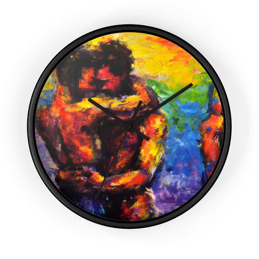 EthanStrike - Gay Love Wall Clock