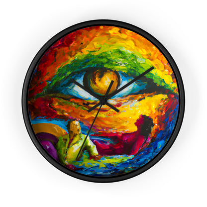 LeonardoVinci - Gay Hope Wall Clock