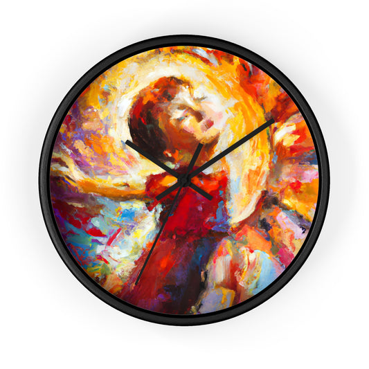 LeonardoDaVinci - Gay Hope Wall Clock