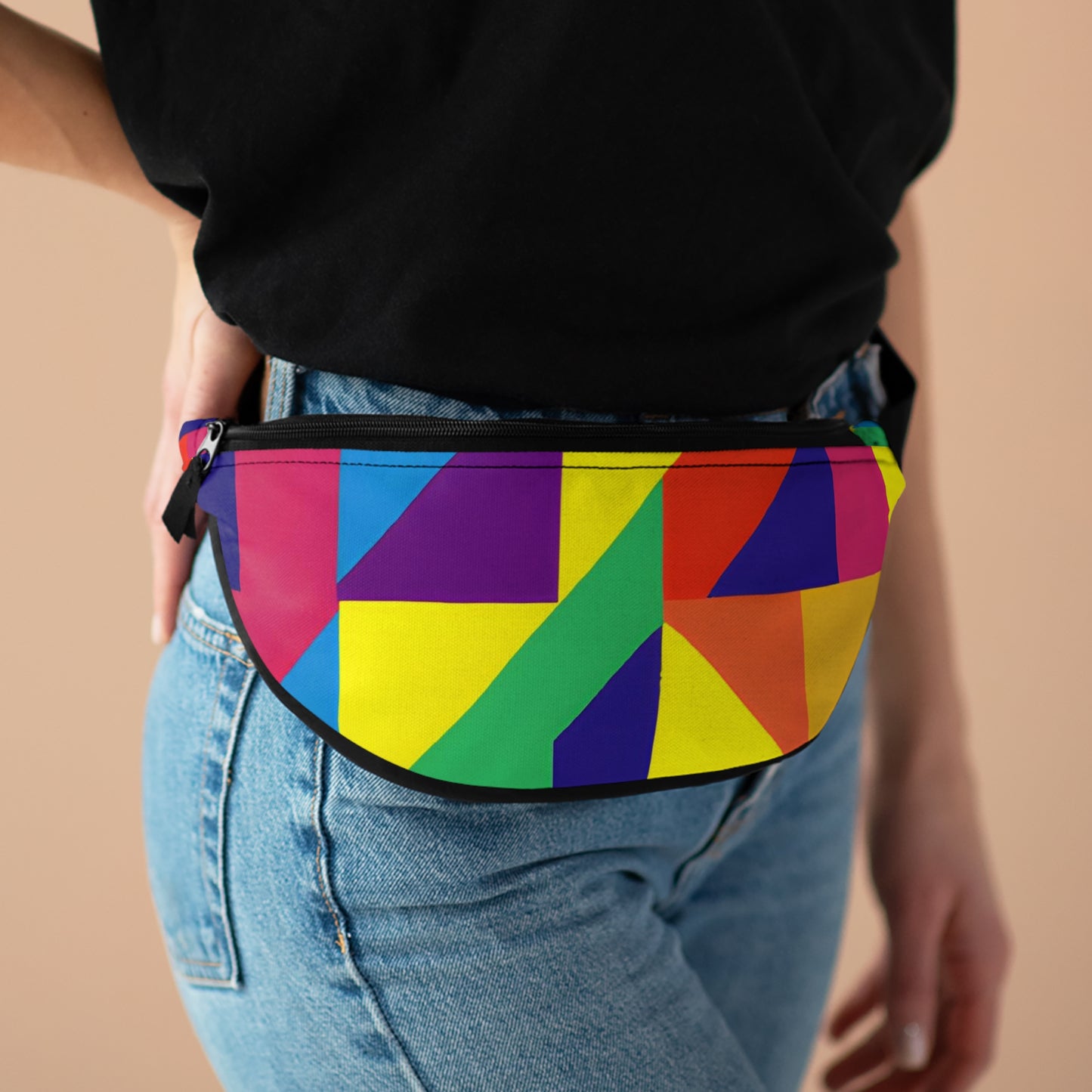 NeoDiscoGlitz - Gay Pride Fanny Pack Belt Bag