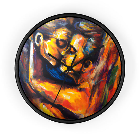 Tristan - Gay Love Wall Clock