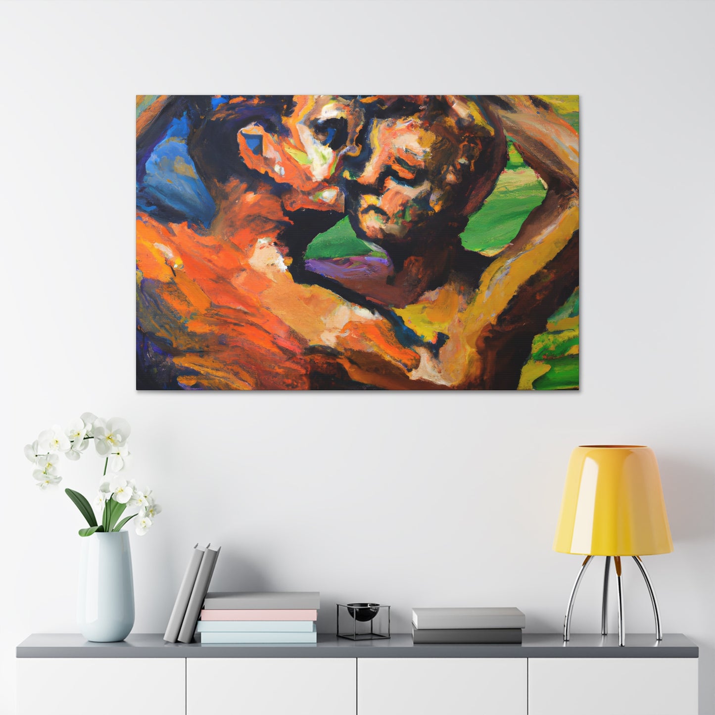 LuminousLark - Gay Couple Wall Art