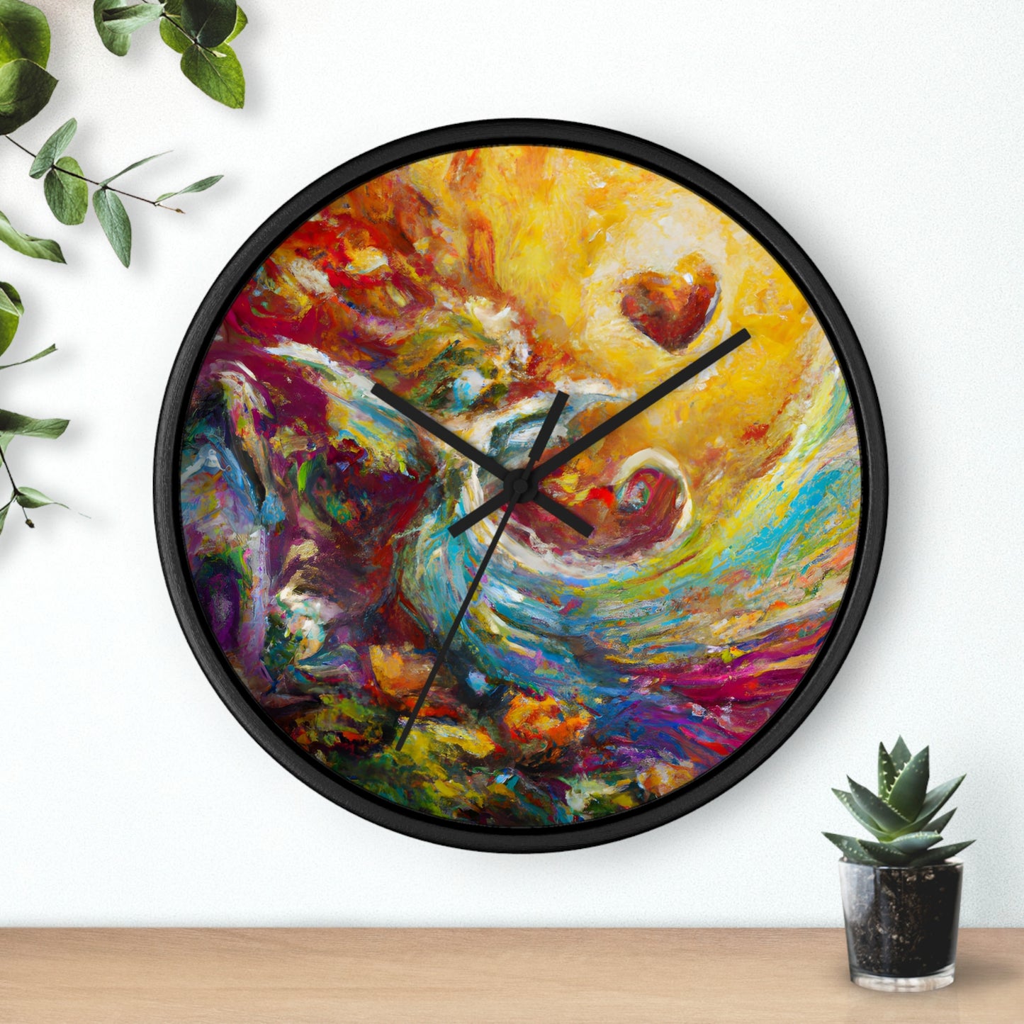 LeonardoDaVinci - Gay Hope Wall Clock