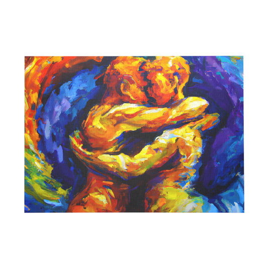 Jagger - Gay Love Jigsaw Puzzle