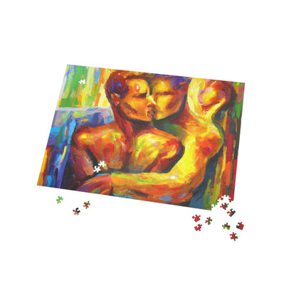 Tristan - Gay Love Jigsaw Puzzle