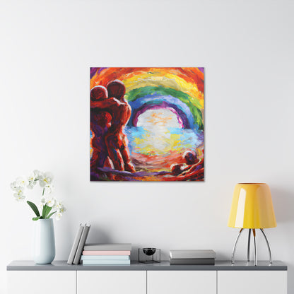 PineoArtist - Gay Couple Wall Art