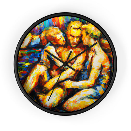 Jaxon - Gay Love Wall Clock