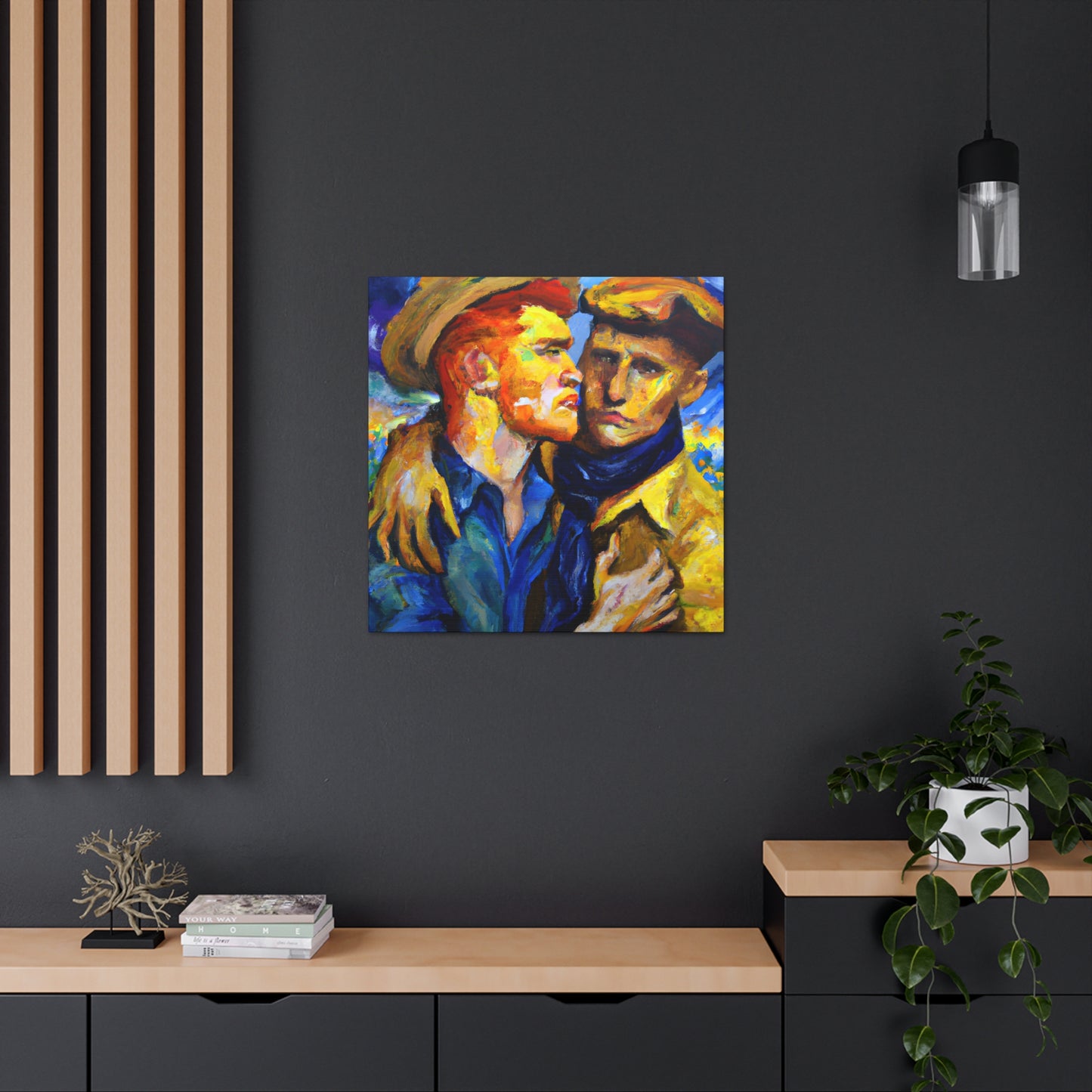 Esperanza - Gay Couple Wall Art