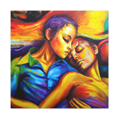 Aiden. - Gay Love Canvas Art