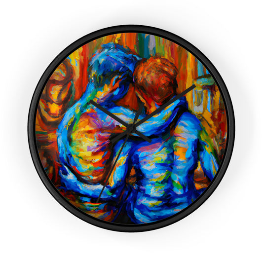 Maximillian - Gay Love Wall Clock
