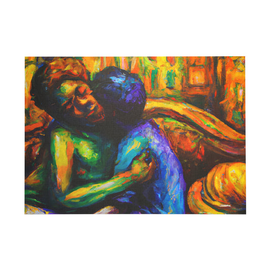 Jaxon - Gay Love Jigsaw Puzzle