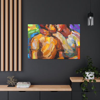 Maxwell - Gay Love Canvas Art