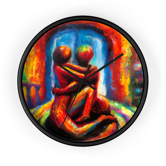 Tyler - Gay Love Wall Clock