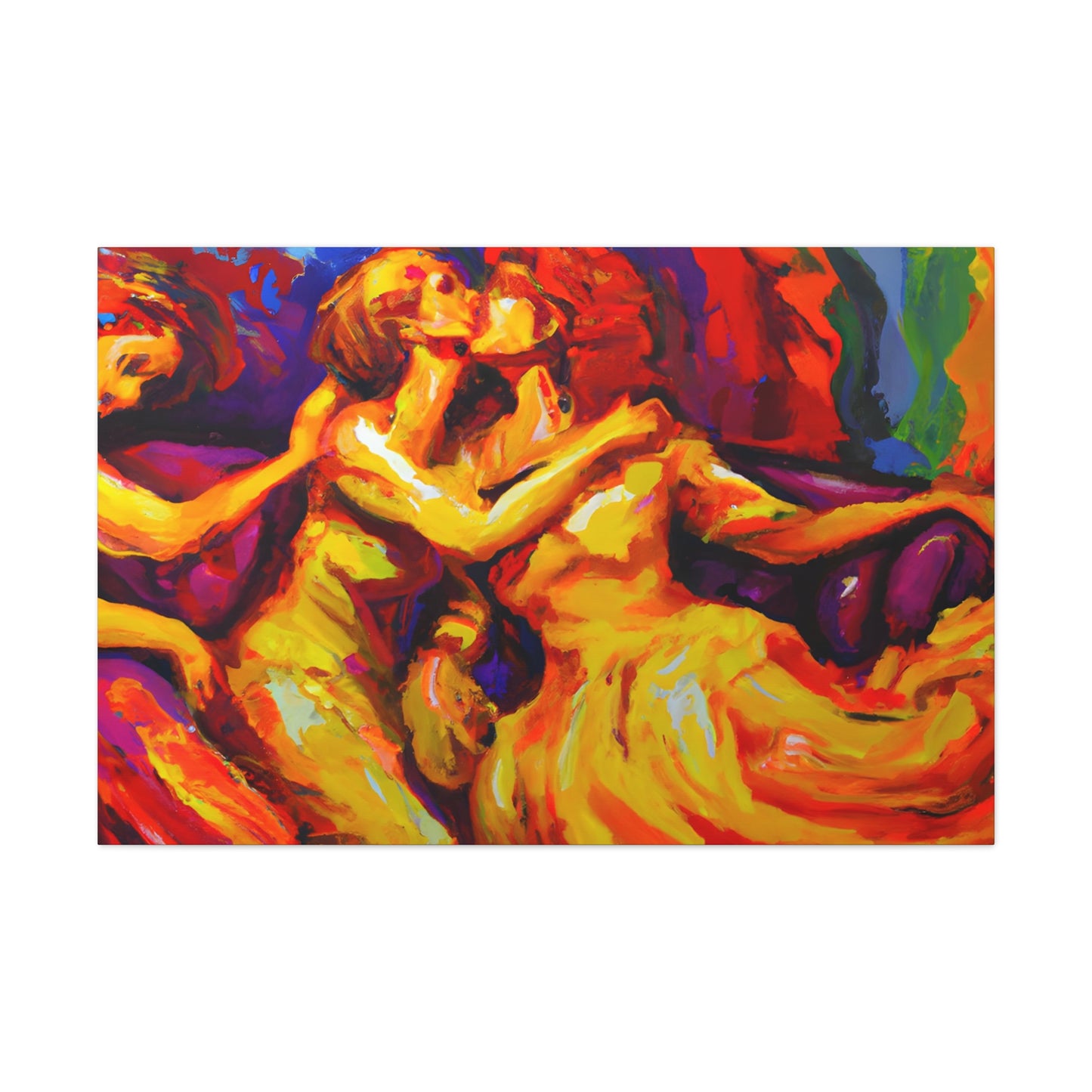 Brandon - Gay Love Canvas Art