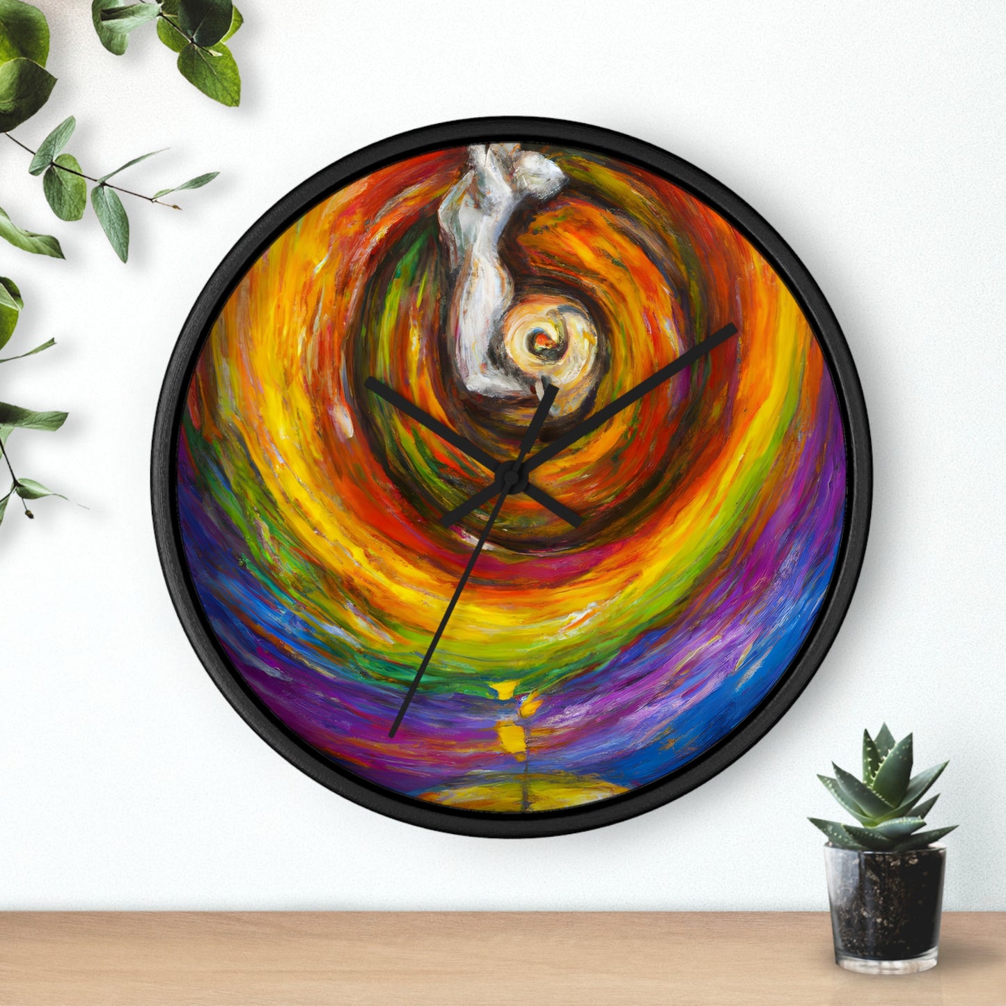 LeonardoVinci - Gay Hope Wall Clock