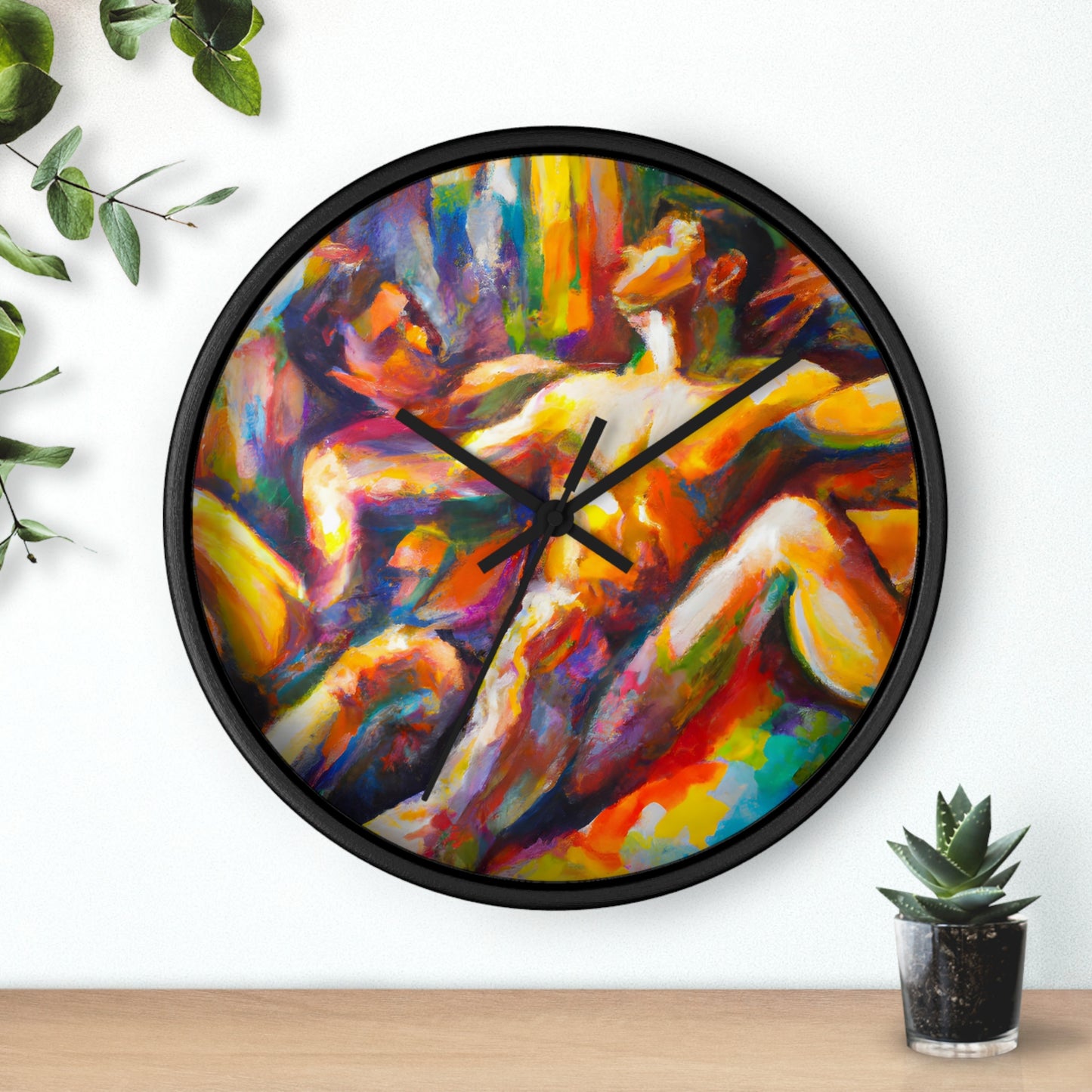 Michael - Gay Love Wall Clock