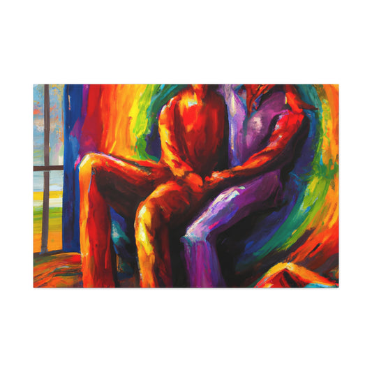 Zackary - Gay Love Canvas Art