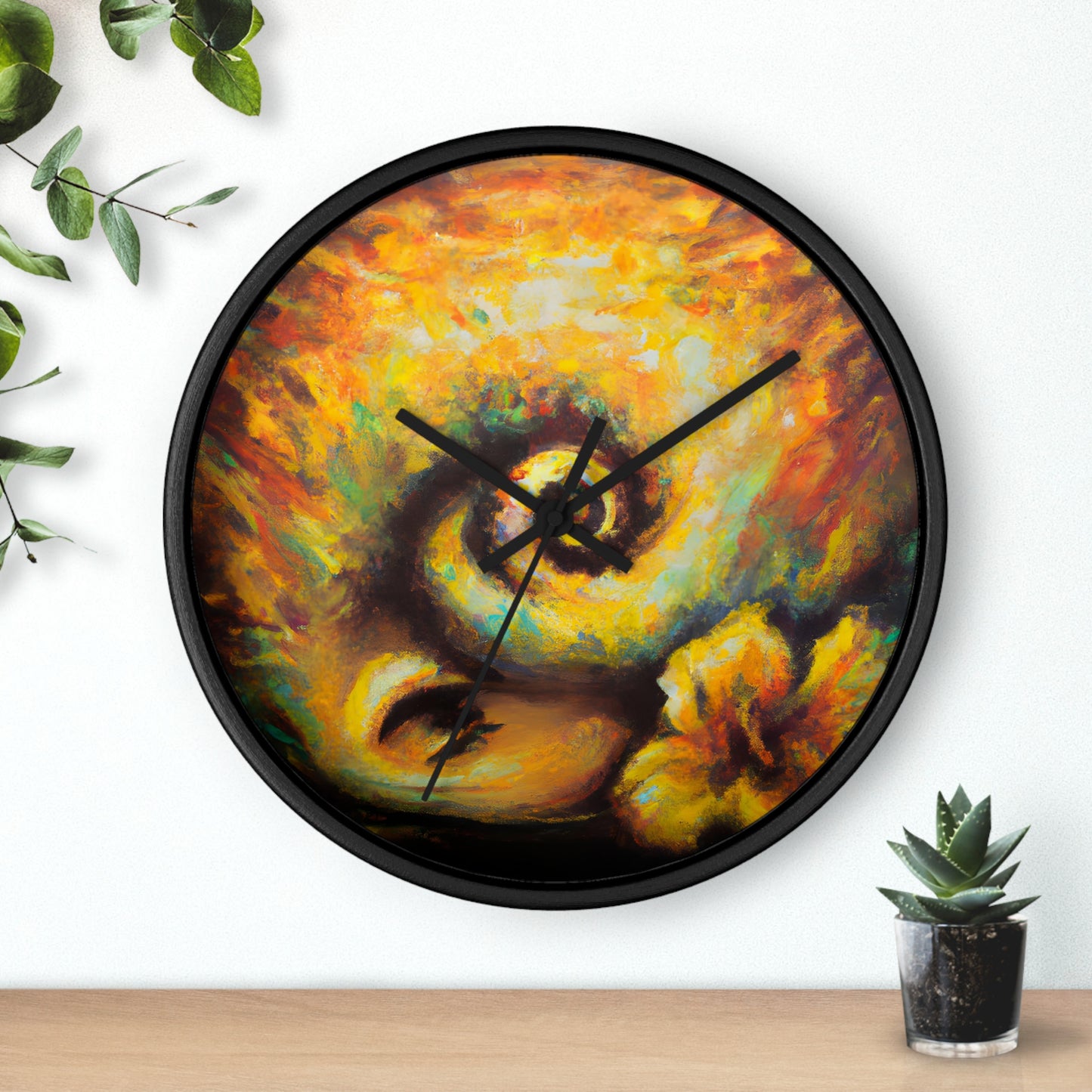LeonardoDaVinci - Gay Hope Wall Clock