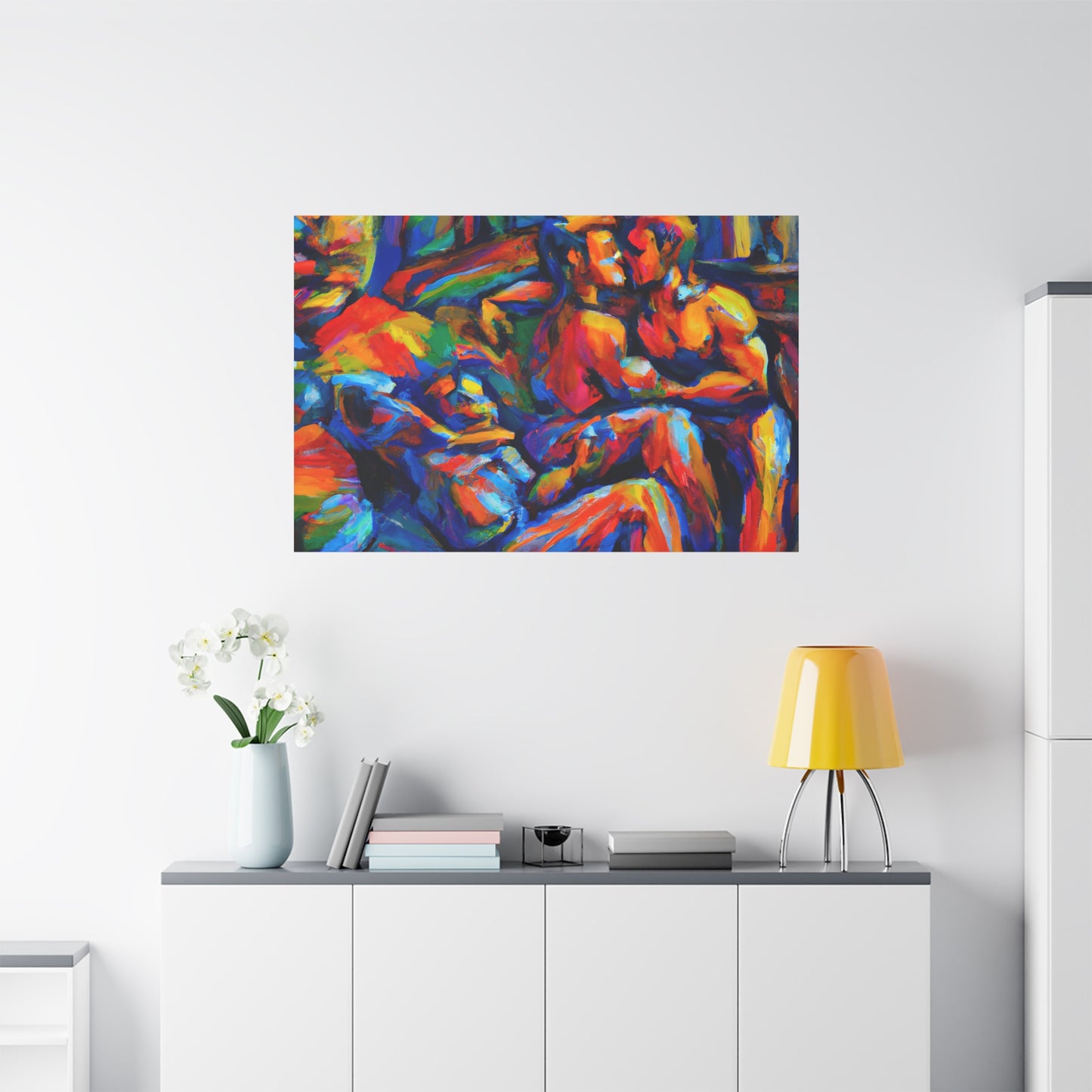 Nevin - Gay Love Canvas Art