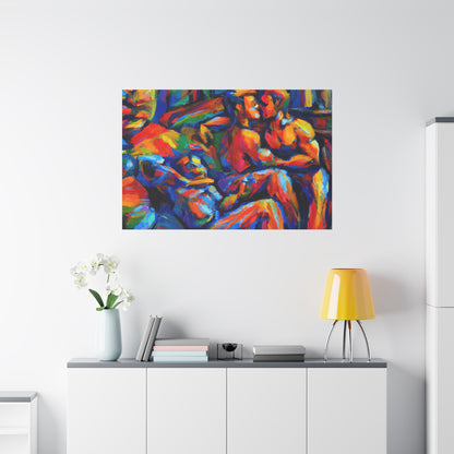 Nevin - Gay Love Canvas Art