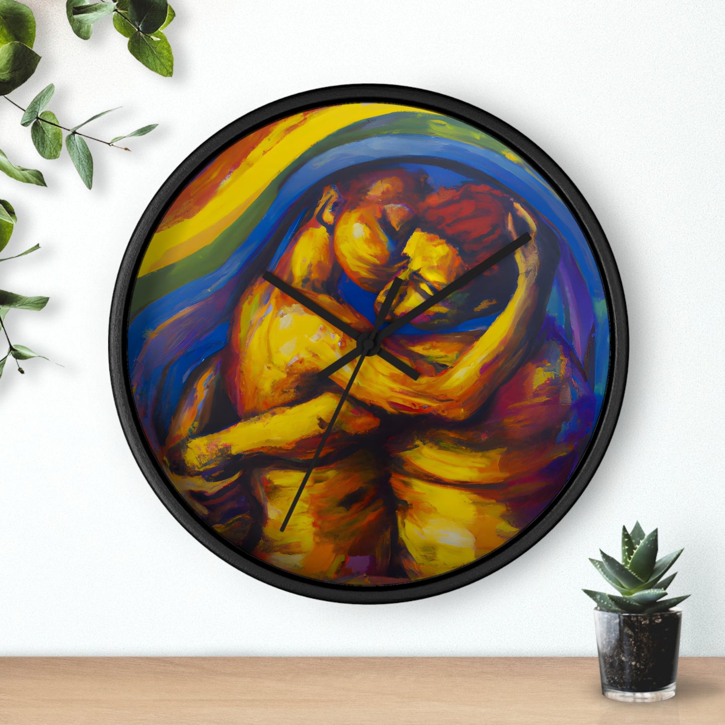 Ricco - Gay Love Wall Clock