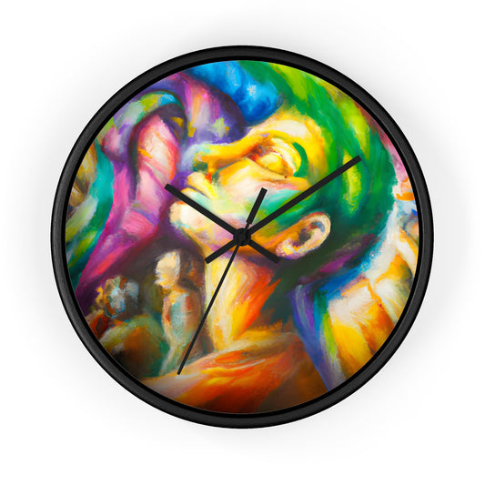 LeonardoDaVinci - Gay Hope Wall Clock