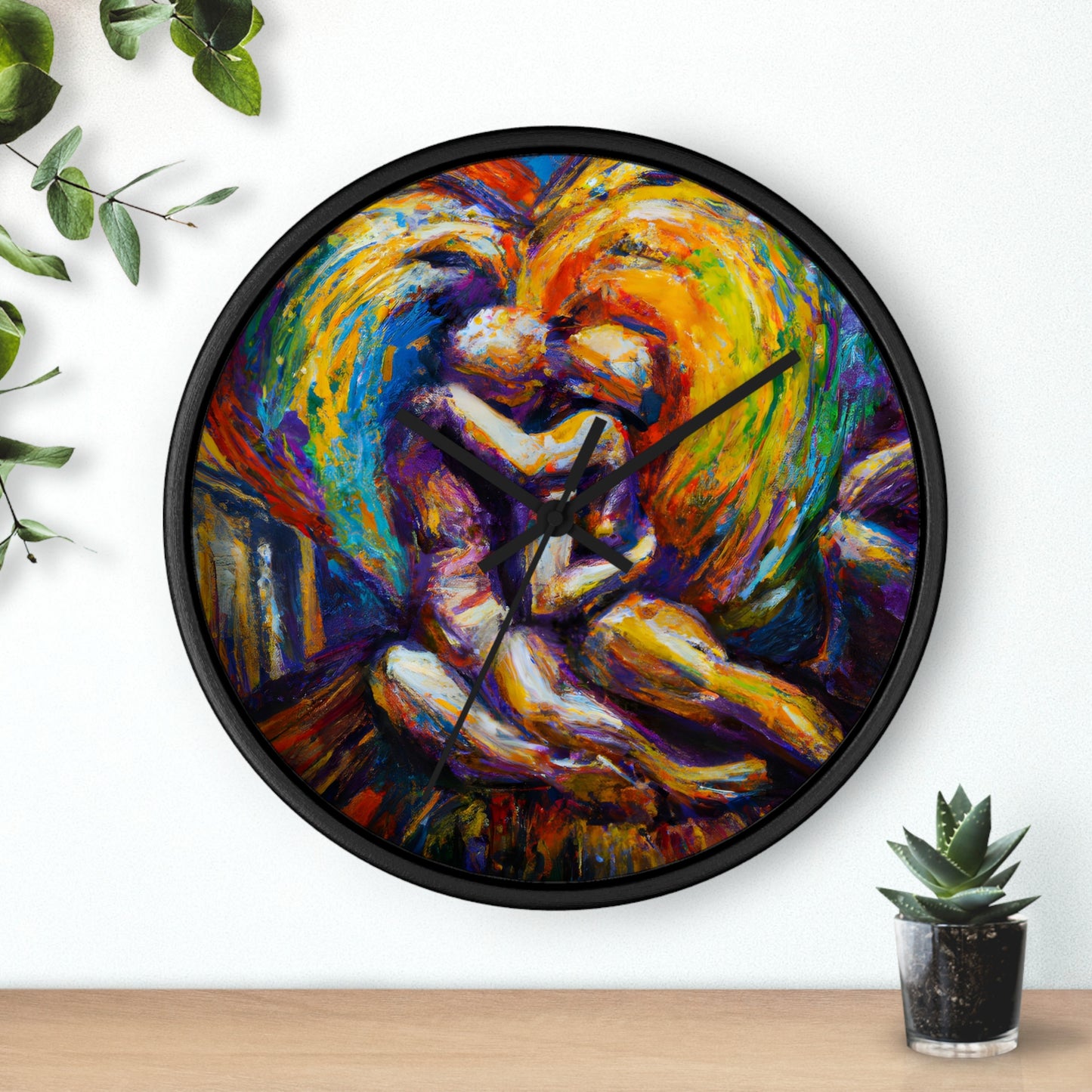 Robbie - Gay Love Wall Clock