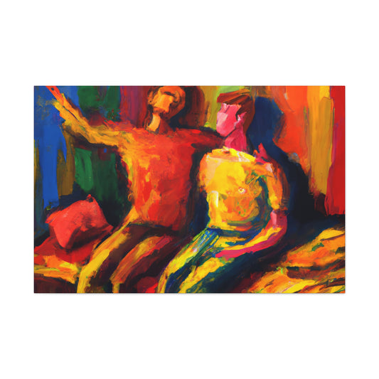 Jaxon/Jax - Gay Love Canvas Art