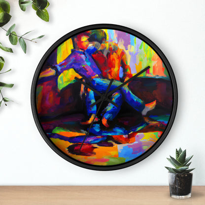 Caspian - Gay Love Wall Clock