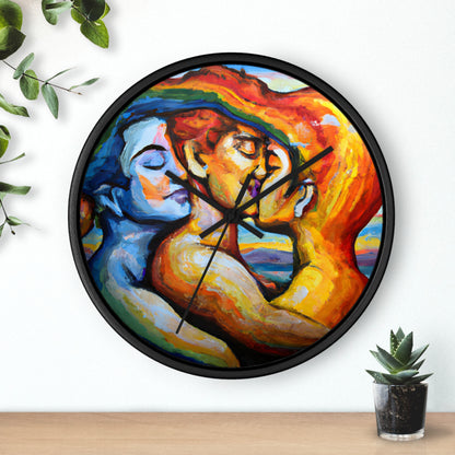 Spencer - Gay Love Wall Clock