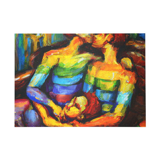 Jaxon - Gay Love Jigsaw Puzzle
